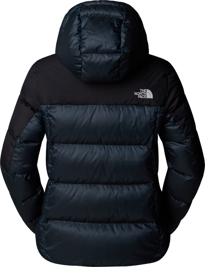 The North Face Women's Diablo Down 2.0 Hooded Jacket Shady Blue Black Heather/TNF Black The North Face