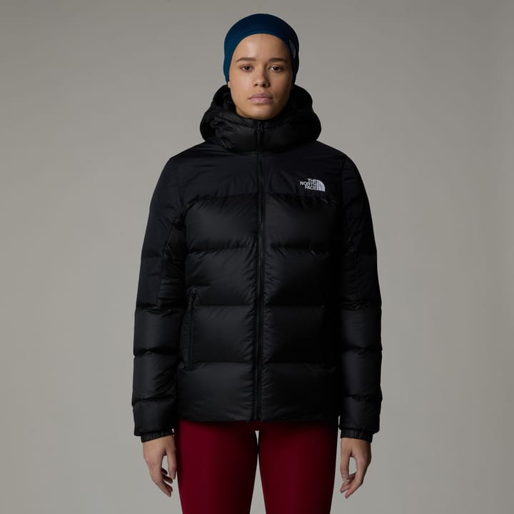 The North Face Women's Diablo Down 2.0 Hooded Jacket TNF Black Heather/TNF Black The North Face