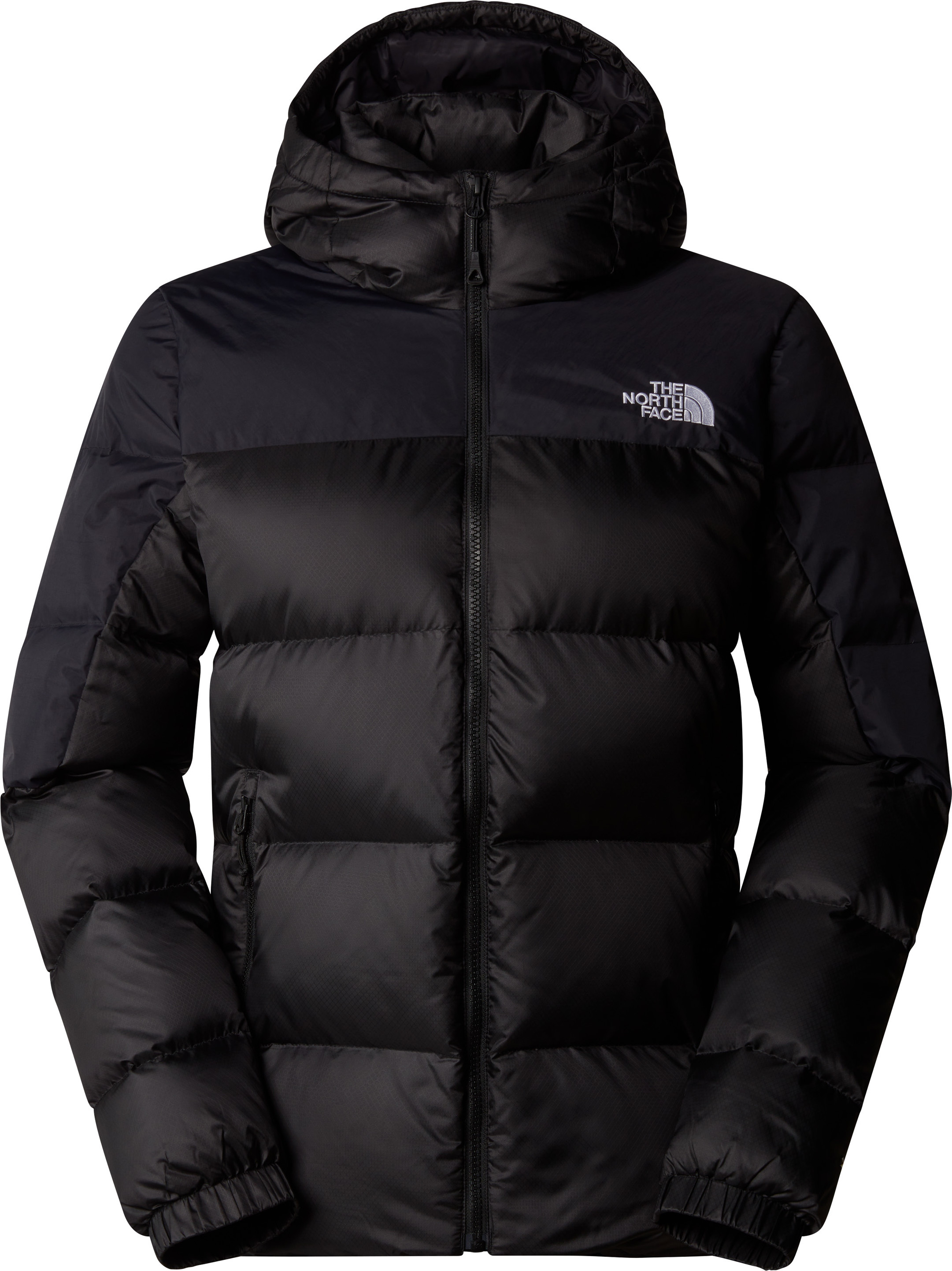 The North Face Women’s Diablo Down 2.0 Hooded Jacket TNF Black Heather/TNF Black