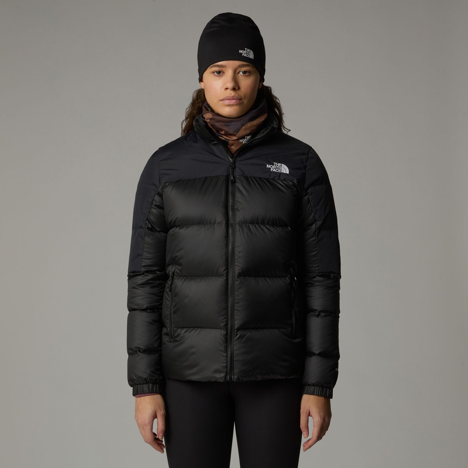 The North Face Women's Diablo Down 2.0 Jacket TNF Black Heather/TNF Black