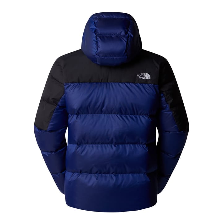 The North Face Men's Diablo Down Hoodie TNF Blue Black Heather/TNF Black The North Face