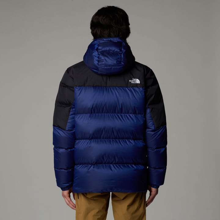 The North Face Men's Diablo Down Hoodie TNF Blue Black Heather/TNF Black The North Face