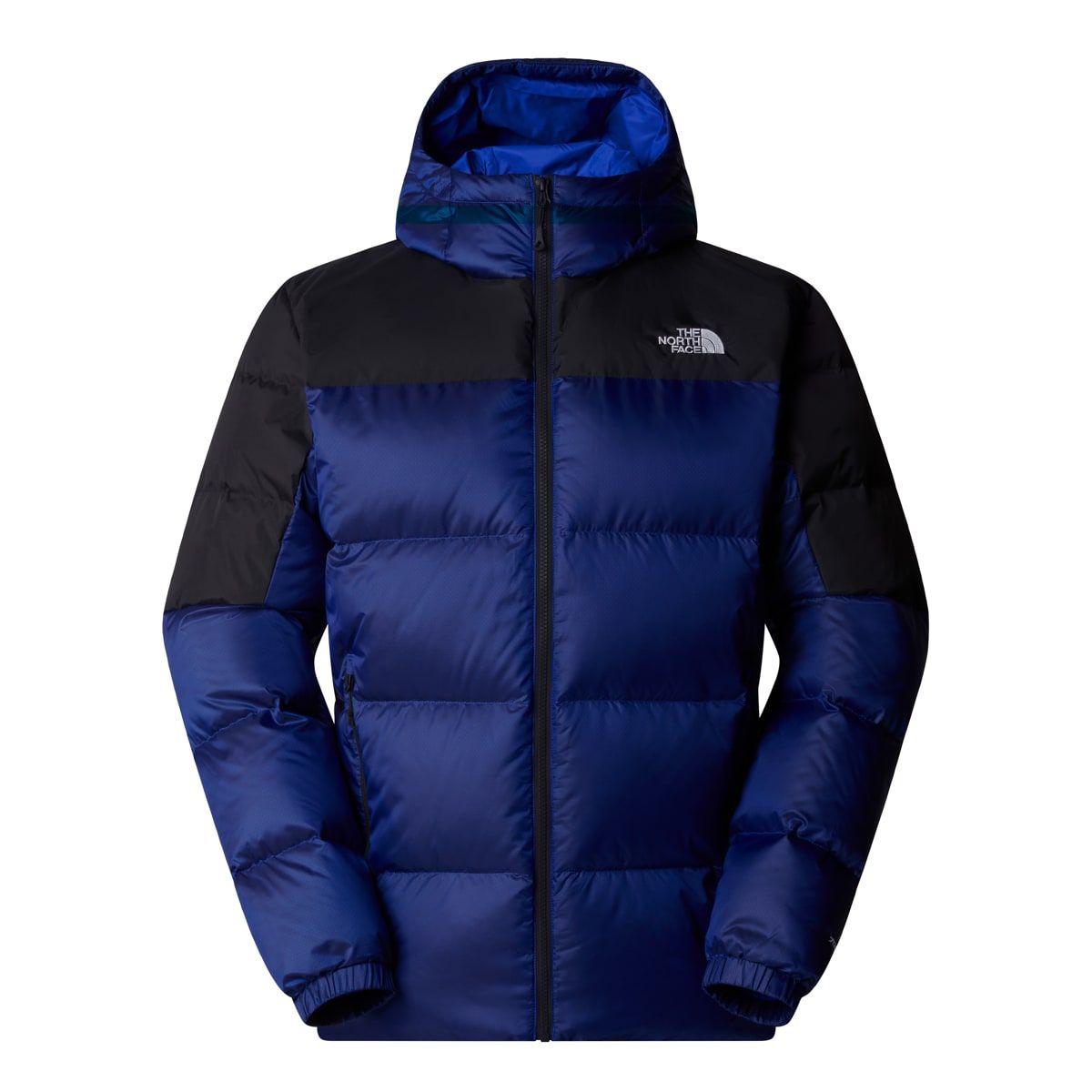 The North Face Men's Diablo Down Hoodie TNF Blue Black Heather/TNF Black