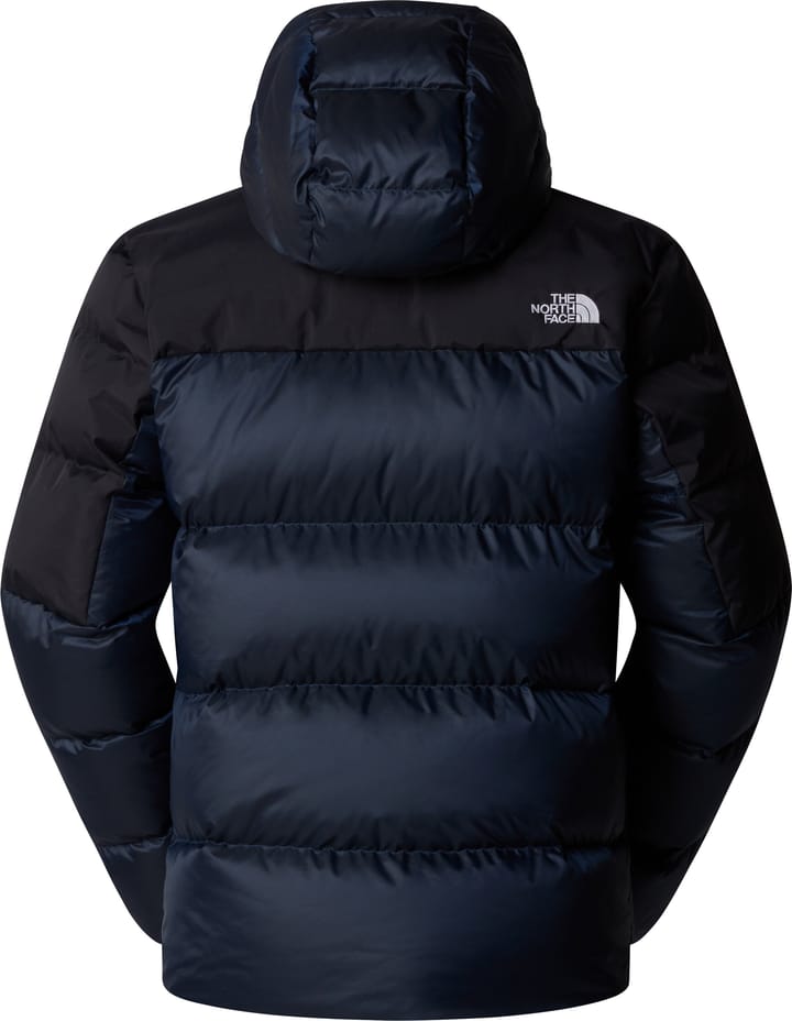 The North Face Men's Diablo Down 2.0 Hooded Jacket Shady Blue Black Heather/TNF Black The North Face