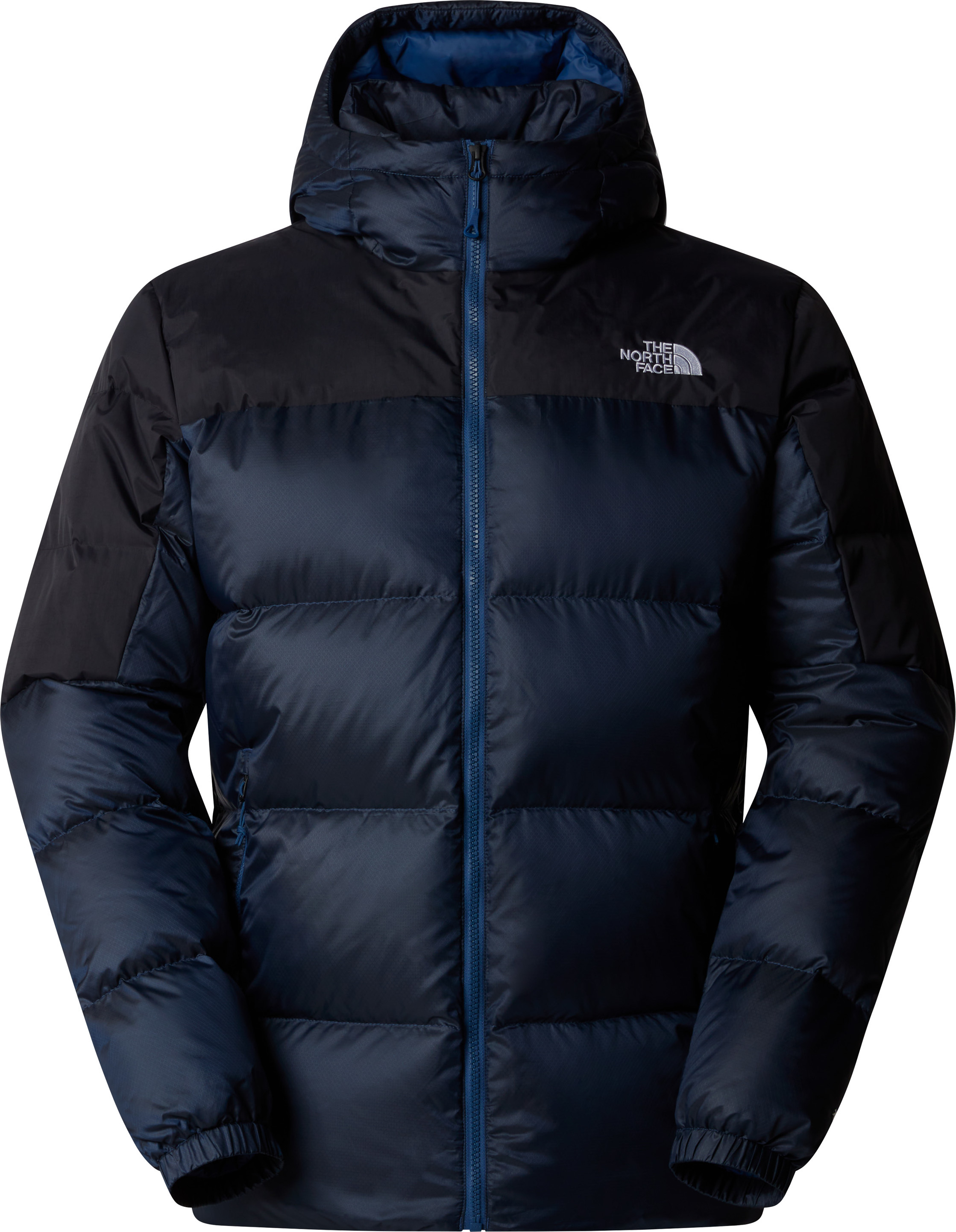 The North Face Men’s Diablo Down 2.0 Hooded Jacket Shady Blue Black Heather/TNF Black