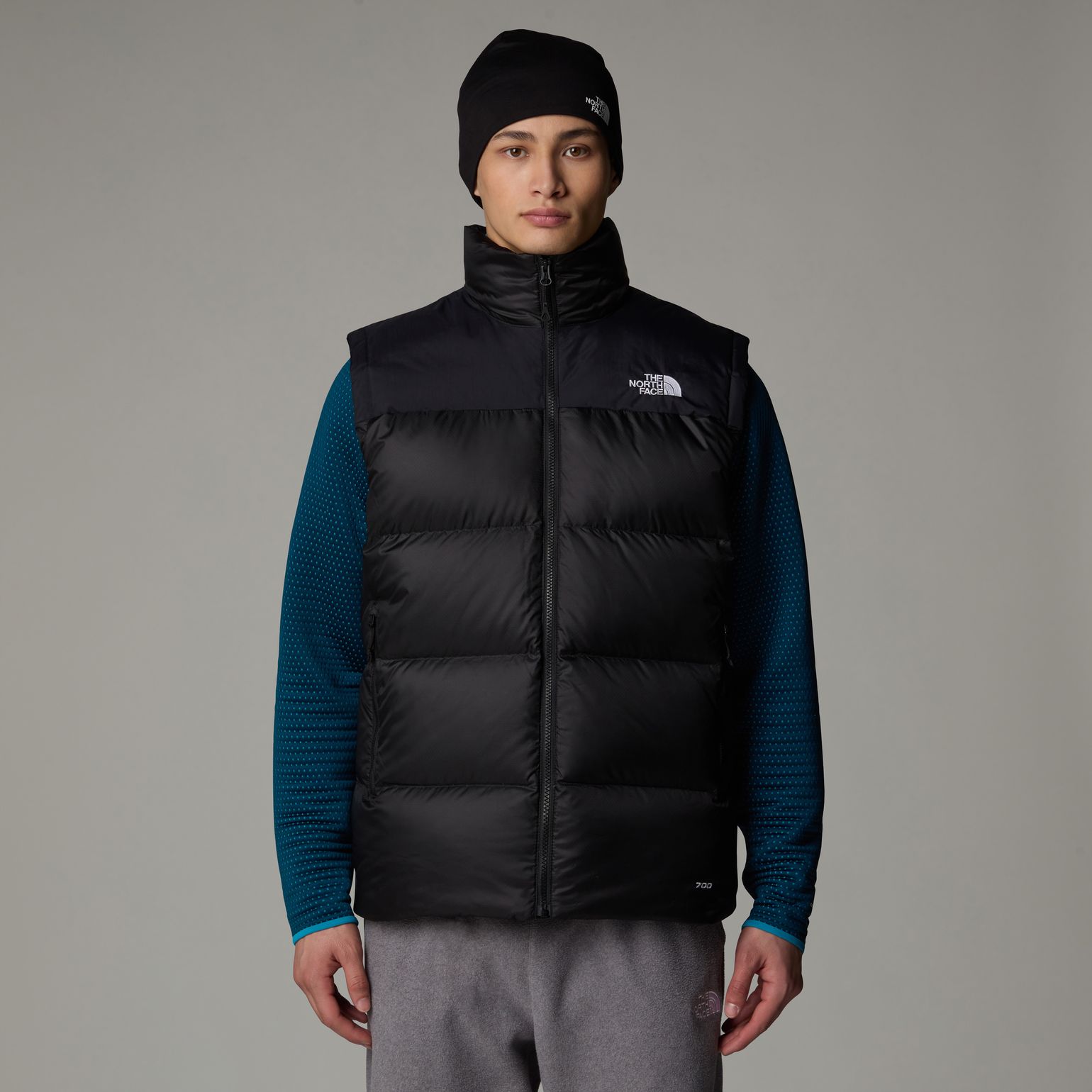 The North Face Men's Diablo Down 2.0 Gilet TNF Black Heather/TNF Black