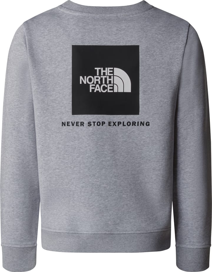 The North Face Juniors' Redbox Regular Crew TNF Light Grey Heather The North Face