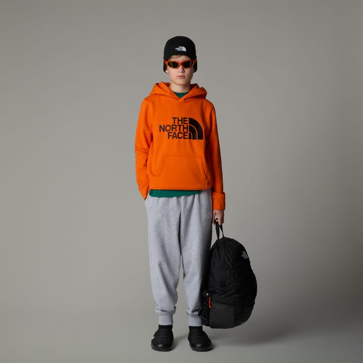 The North Face Boys' Drew Peak Hoodie TNF Orange The North Face