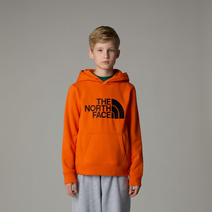 The North Face Boys' Drew Peak Hoodie TNF Orange The North Face