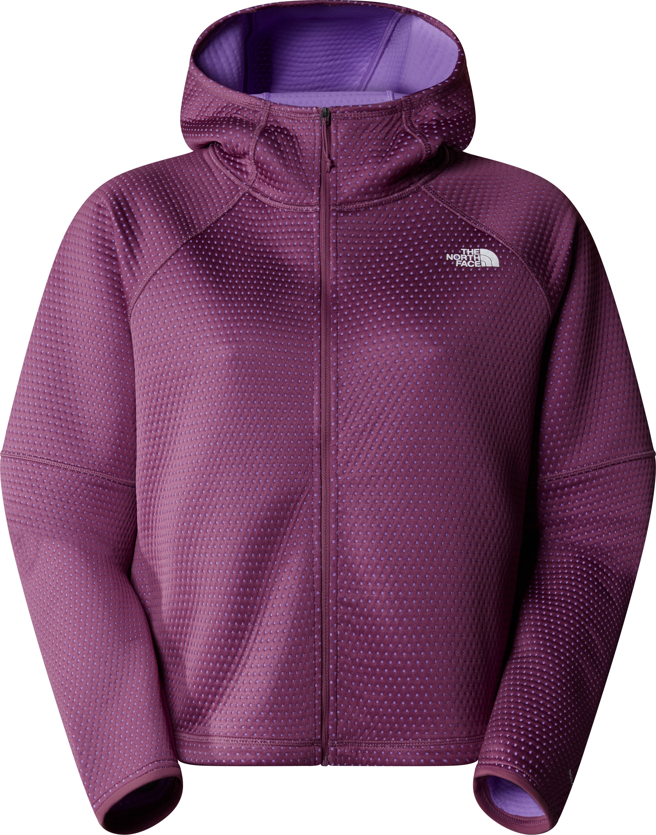 The North Face Women’s Vertical Thermal Full-Zip Hoodie Midnight Mauve