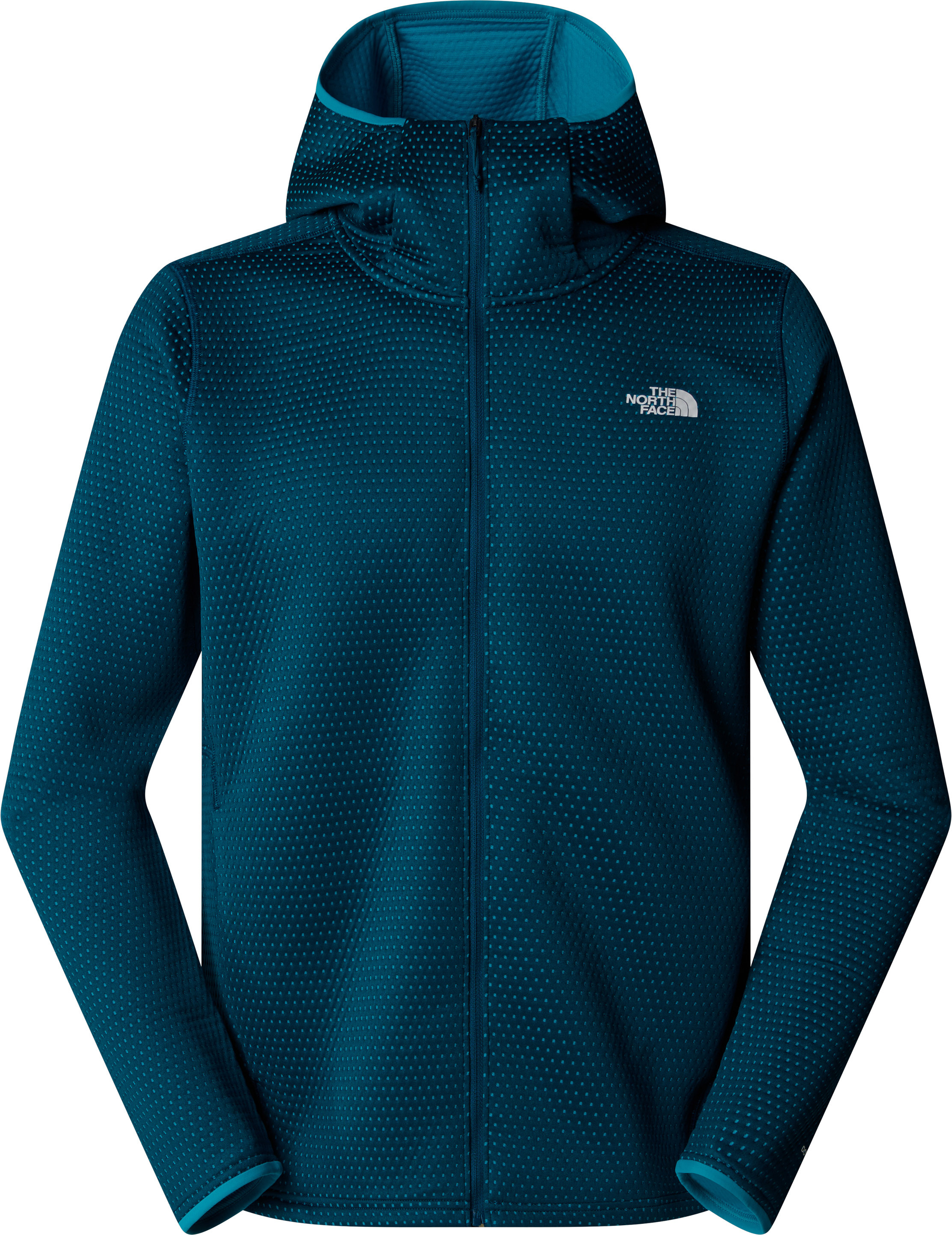 The North Face Men’s Vertical Thermal Full-Zip Hoodie Midnight Petrol