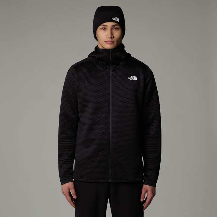 The North Face Men's Black shops Hooded Full Zip Fleece Jacket