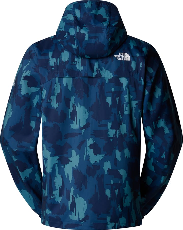 North Face Jacket shops Mountain Print