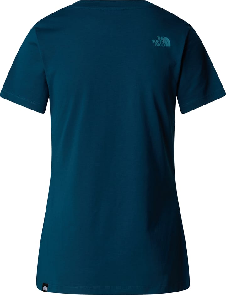 The North Face Women's Easy T-Shirt Midnight Petrol/Algae Blue The North Face