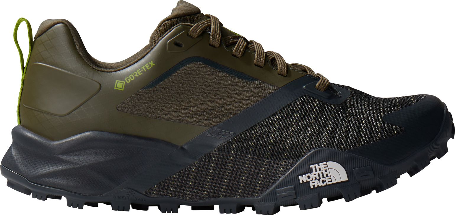 The North Face Men's Offtrail TR GORE-TEX Running Shoes New Taupe Green/Asphlt Grey