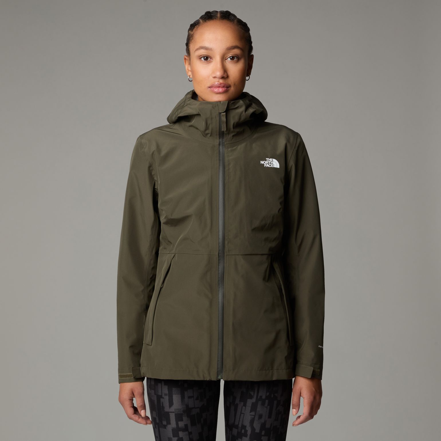 The North Face Women's Dryzzle Futurelight Jacket New Taupe Green