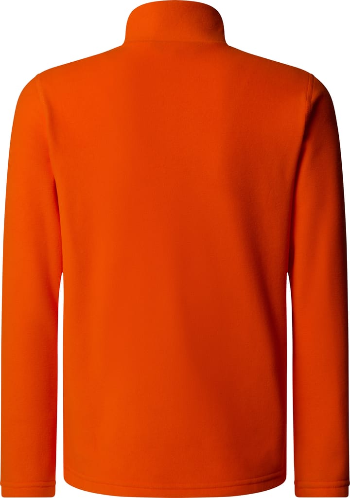 The North Face Juniors' Glacier 1/4 Zip Pullover TNF Orange The North Face