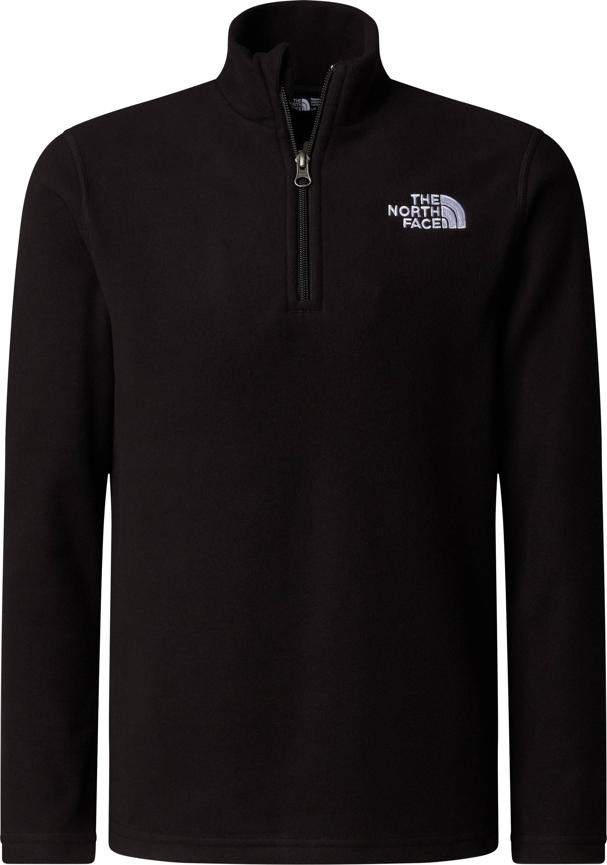 The North Face Juniors’ Glacier 1/4 Zip Pullover TNF Black