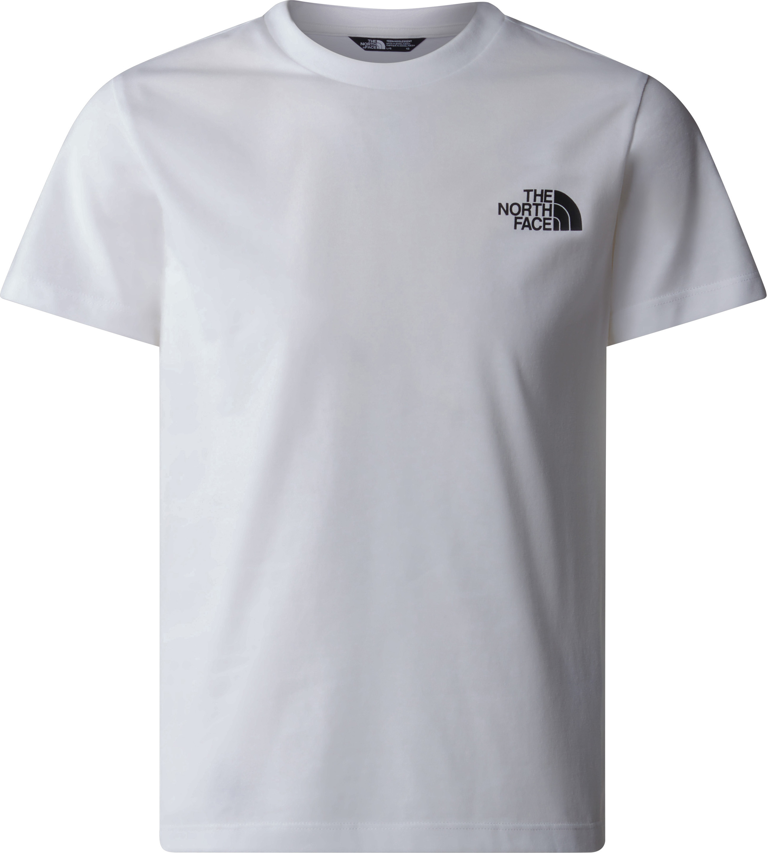 The North Face Teens’ Simple Dome T-Shirt TNF White