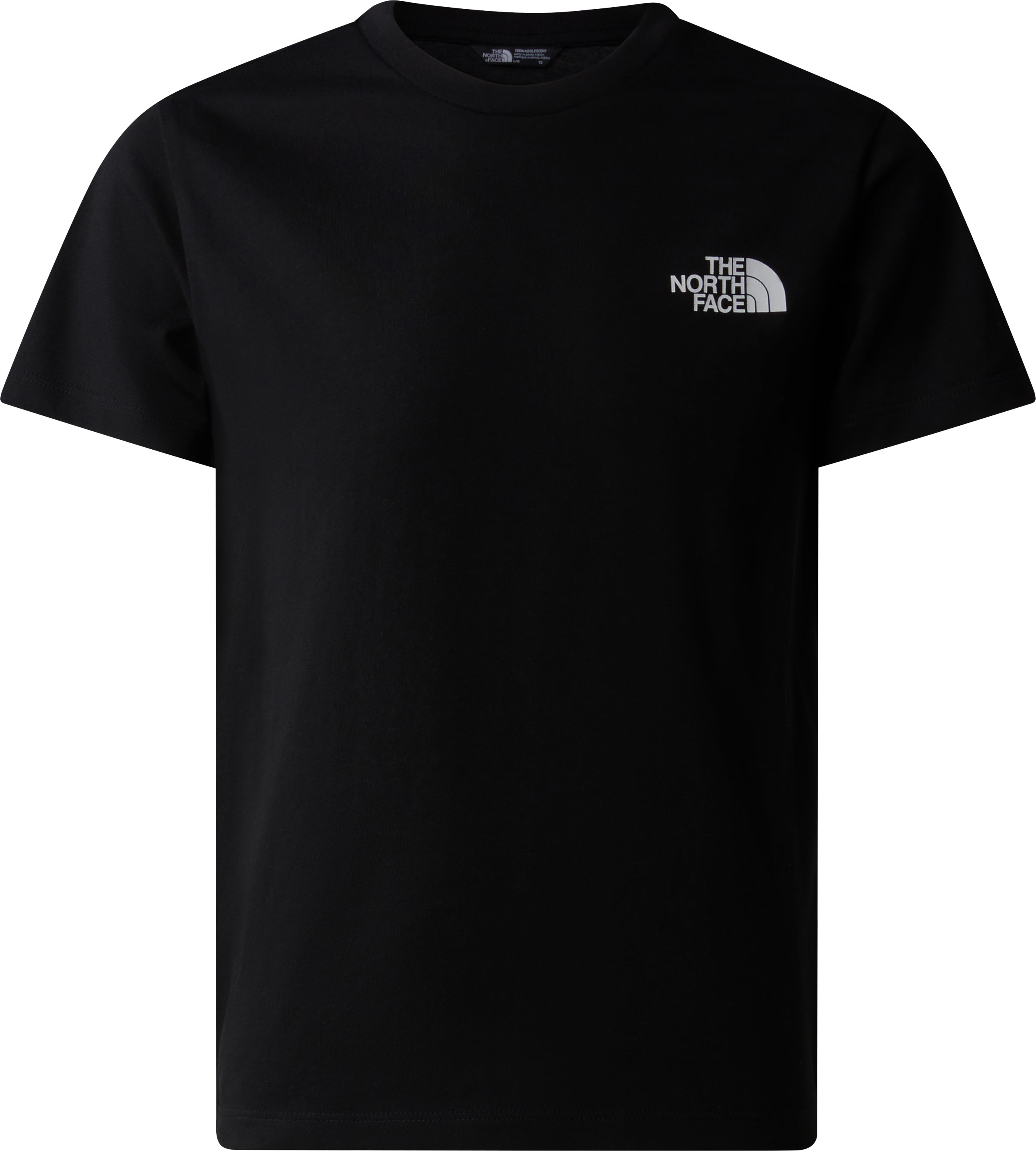 The North Face Teens’ Simple Dome T-Shirt TNF Black