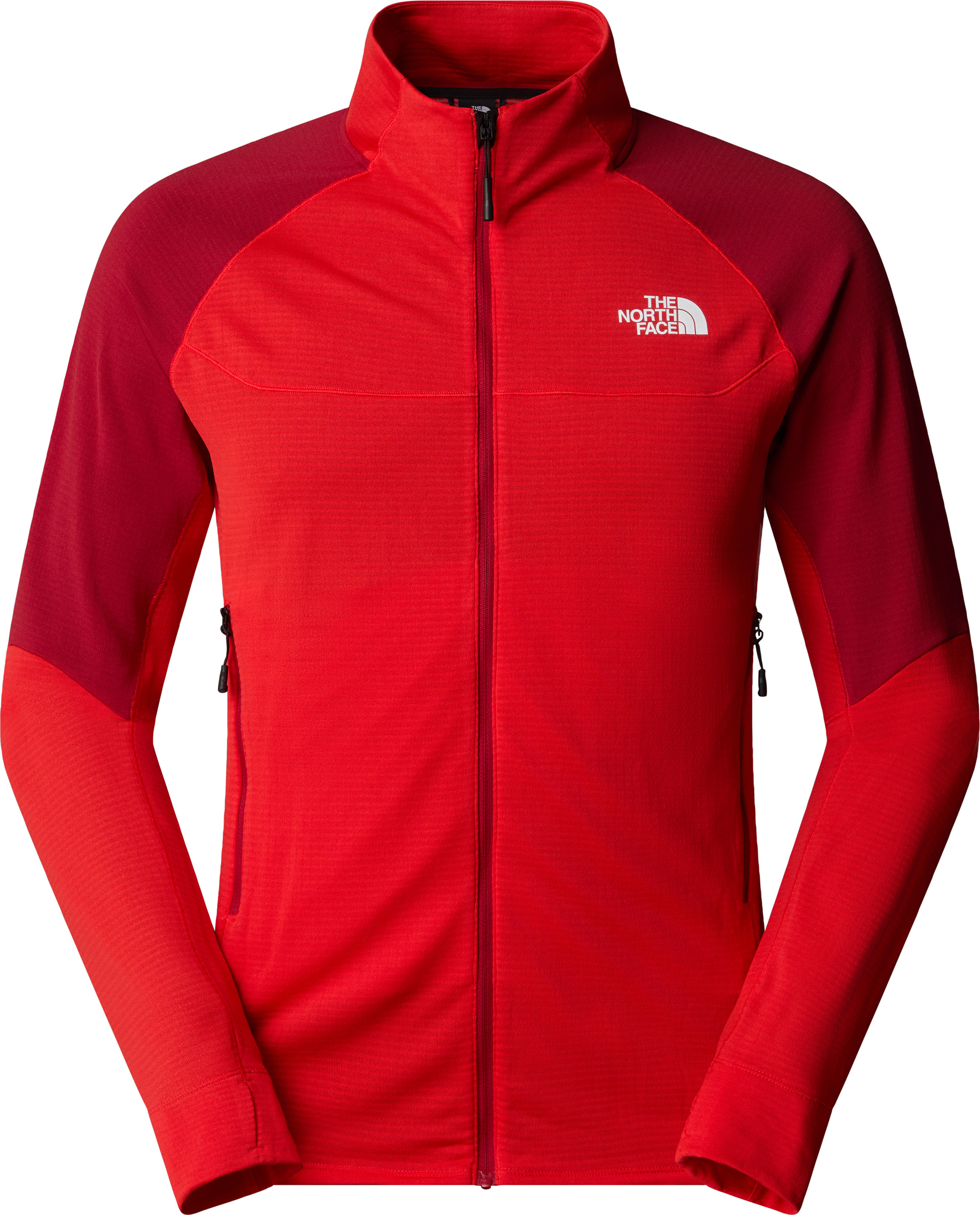 The North Face Men's Bolt Polartec Jacket High Risk Red/Garnet Red, S