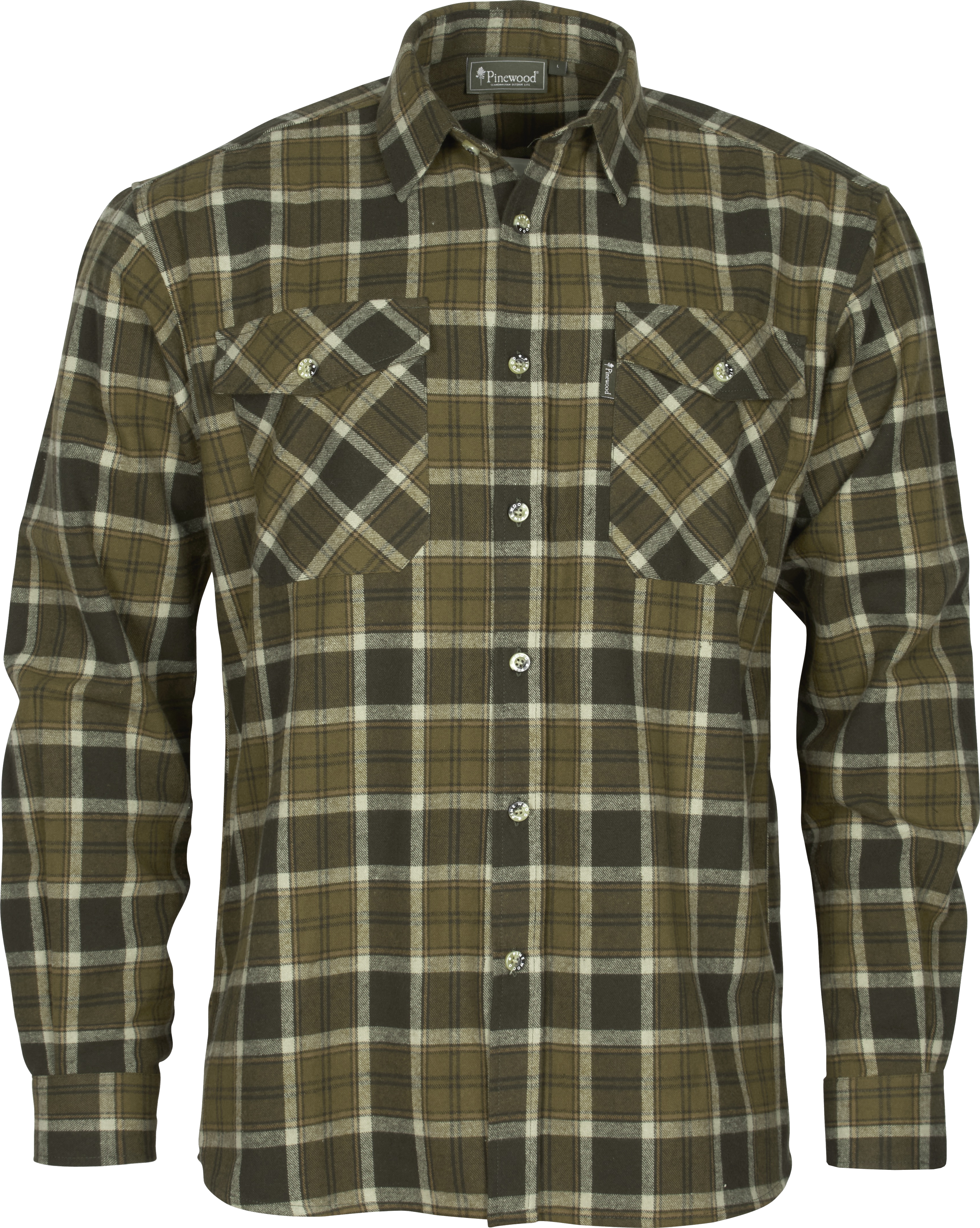 Pinewood Men’s Härjedalen Shirt Hunting Olive/Khaki