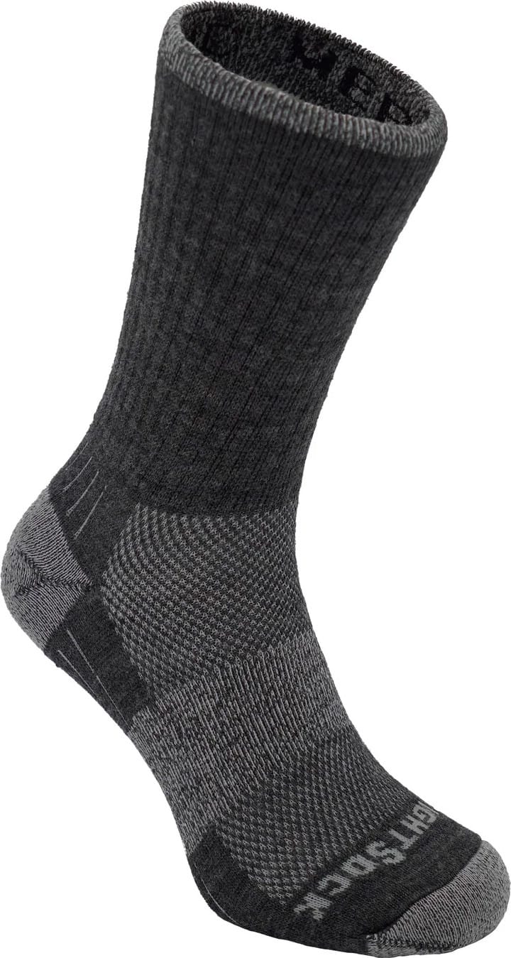 Wrightsock Merino Escape Crew Anti Blister System Grey/Smoke Wrightsock