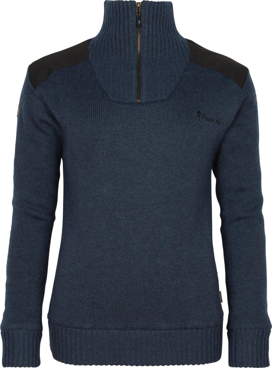 Pinewood Women’s Hurricane Sweater Dark Navy Mel