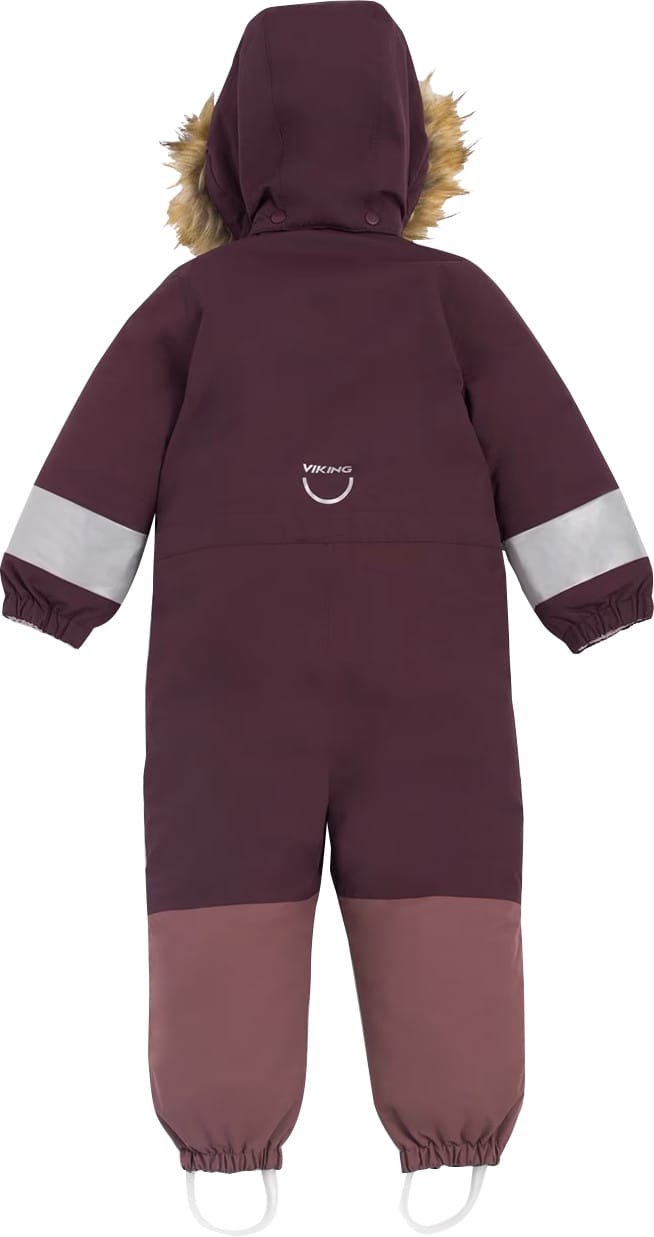 Viking Footwear Kids' Alv Winter Playsuit Pink Viking Footwear