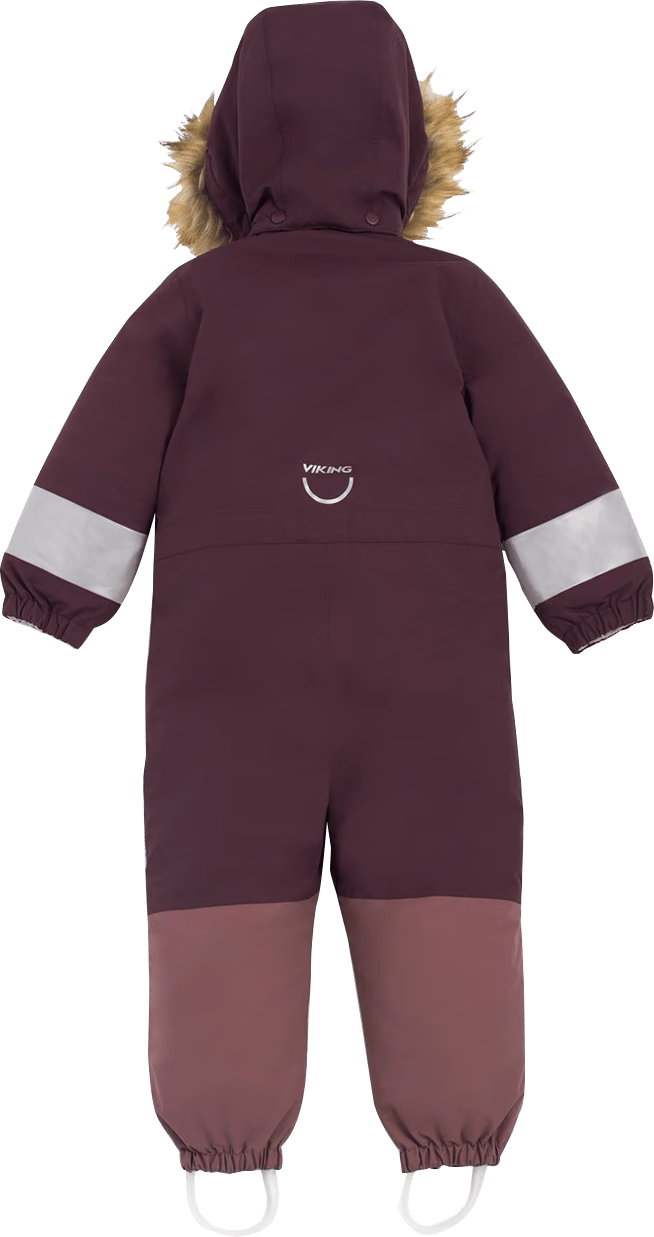 Viking Footwear Kids' Alv Winter Playsuit Pink Viking Footwear