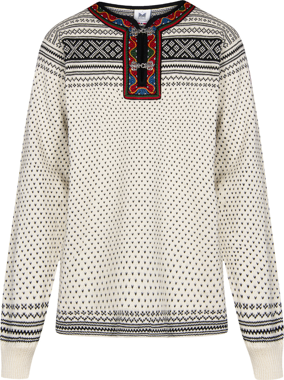 Dale of Norway Unisex Setesdal Sweater Norweigan Wool Offwhite/Black