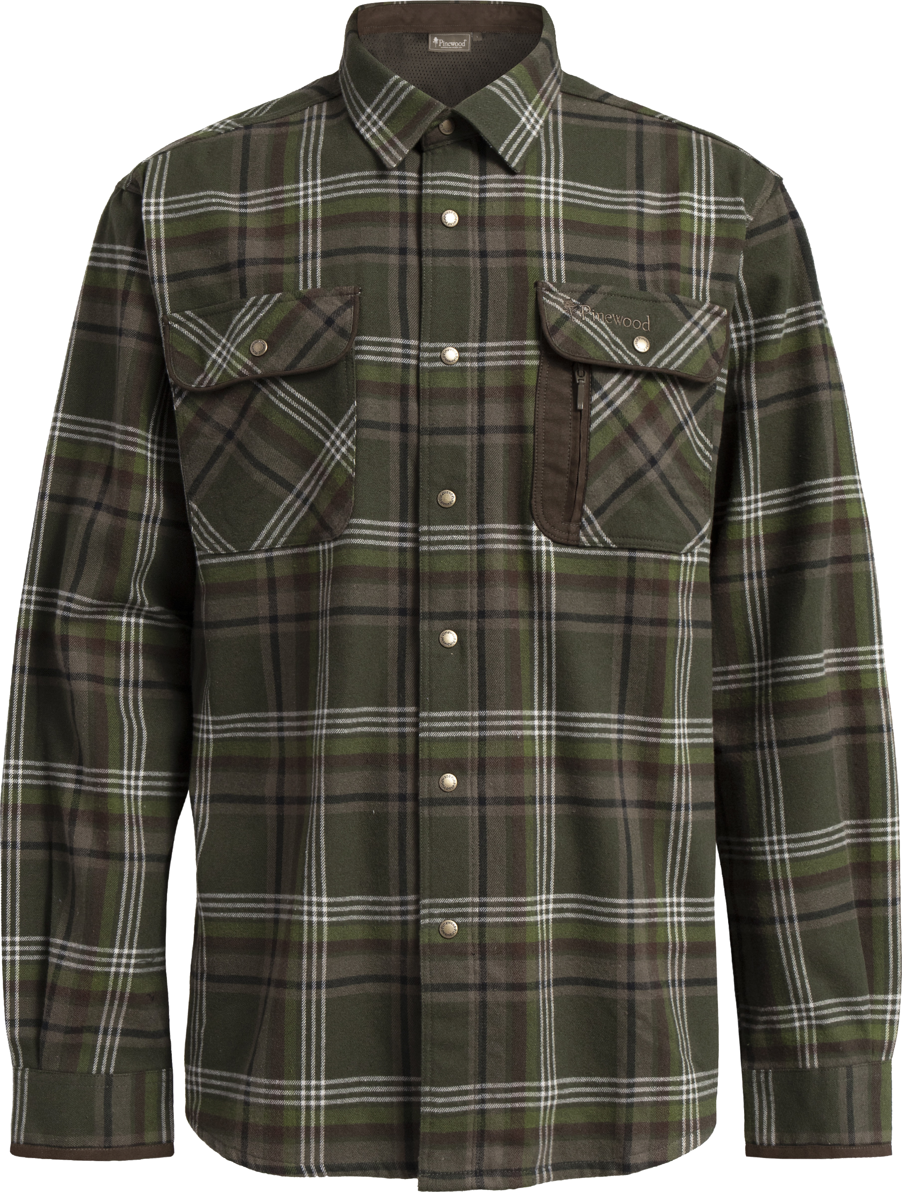 Pinewood Men’s Cornwall Shirt Green/Pine Green