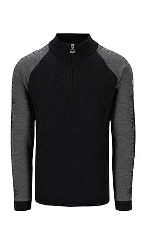 Dale of Norway Geilo Masc Sweater Dark Charcoal Smoke