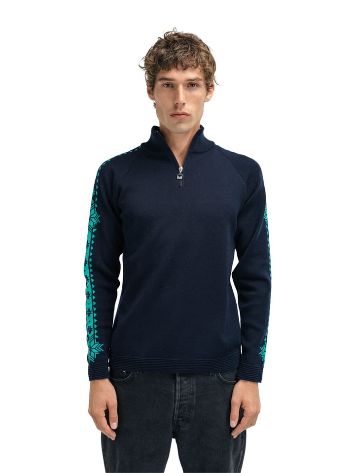 Dale of Norway Geilo Masc Sweater Marine Peacock Dale of Norway