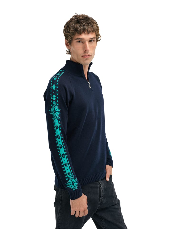 Dale of Norway Geilo Masc Sweater Marine Peacock Dale of Norway