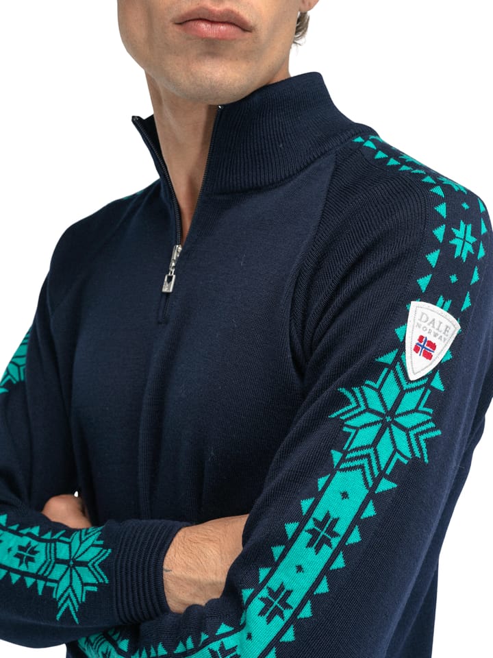 Dale of Norway Geilo Masc Sweater Marine Peacock Dale of Norway