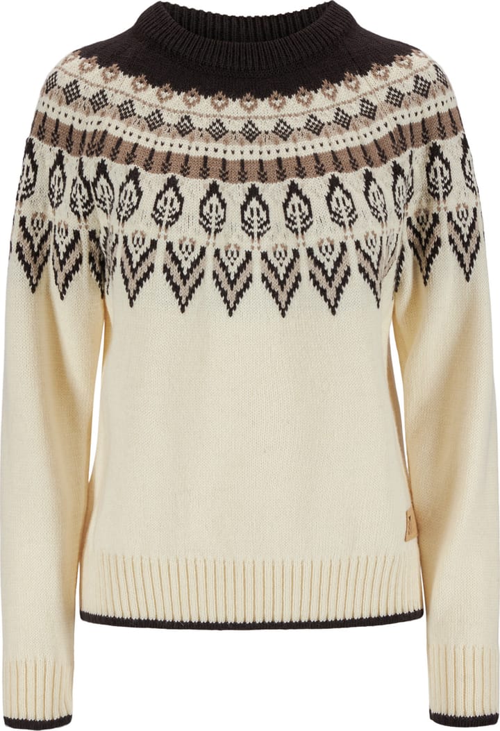 Dale of Norway Women's Sula Sweater Offwhite/Coffee/Sandstone Dale of Norway