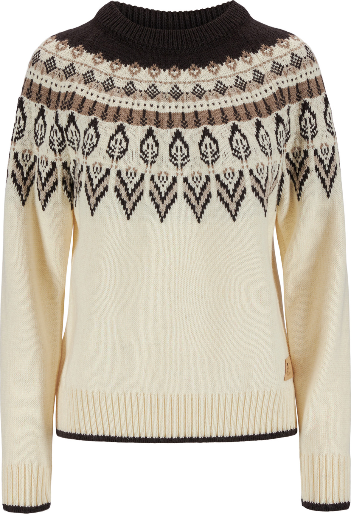 Dale of Norway Women’s Sula Sweater Offwhite/Coffee/Sandstone