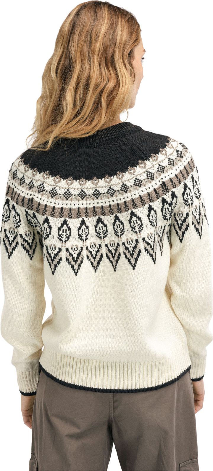 Dale of Norway Women's Sula Sweater Offwhite/Coffee/Sandstone Dale of Norway