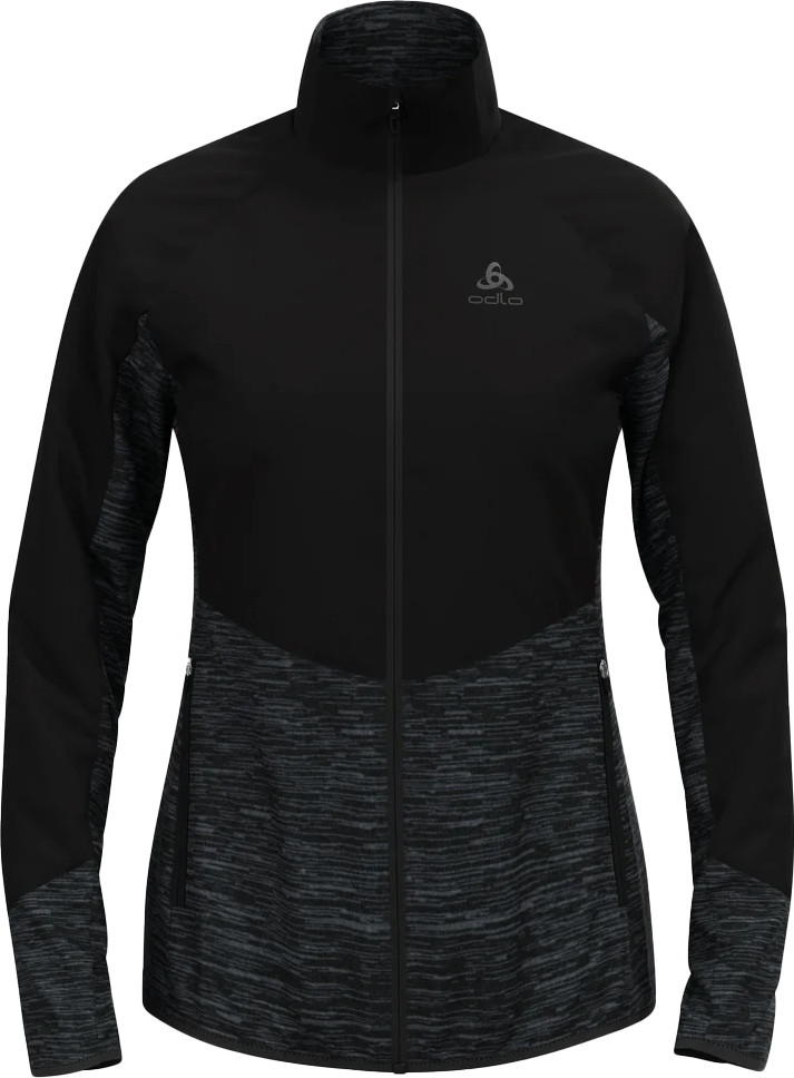 Odlo Women’s Run Easy Warm Hybrid Jacket Black – Black