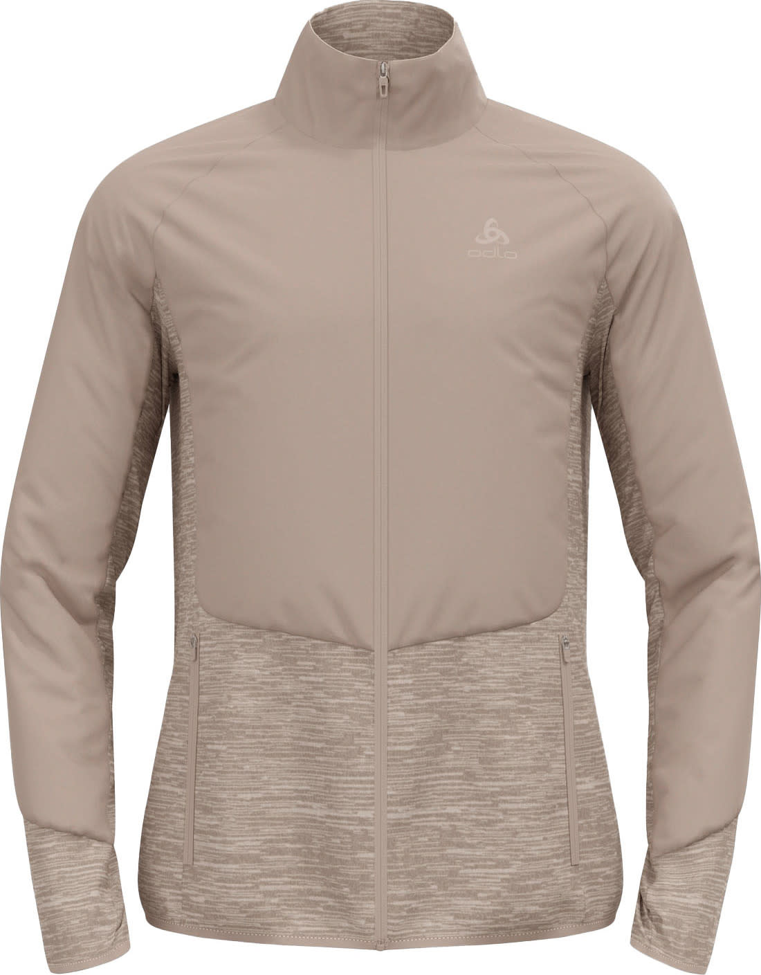 Odlo Men’s Run Easy Warm Hybrid Jacket  Cinder