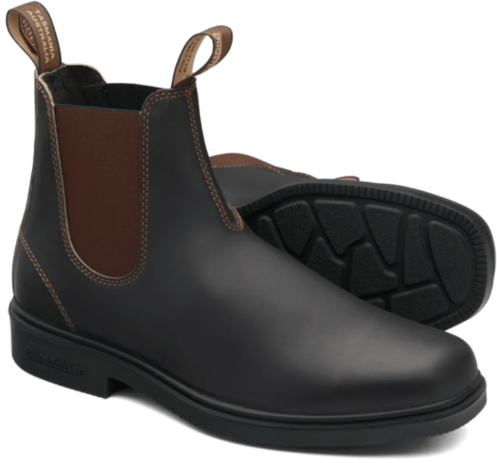 Blundstone Unisex Dress Boot #062 - Stout Brown Blundstone