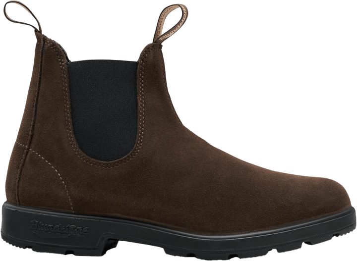 Blundstone Unisex 2410 Suede Chelsea Boots Brown Blundstone