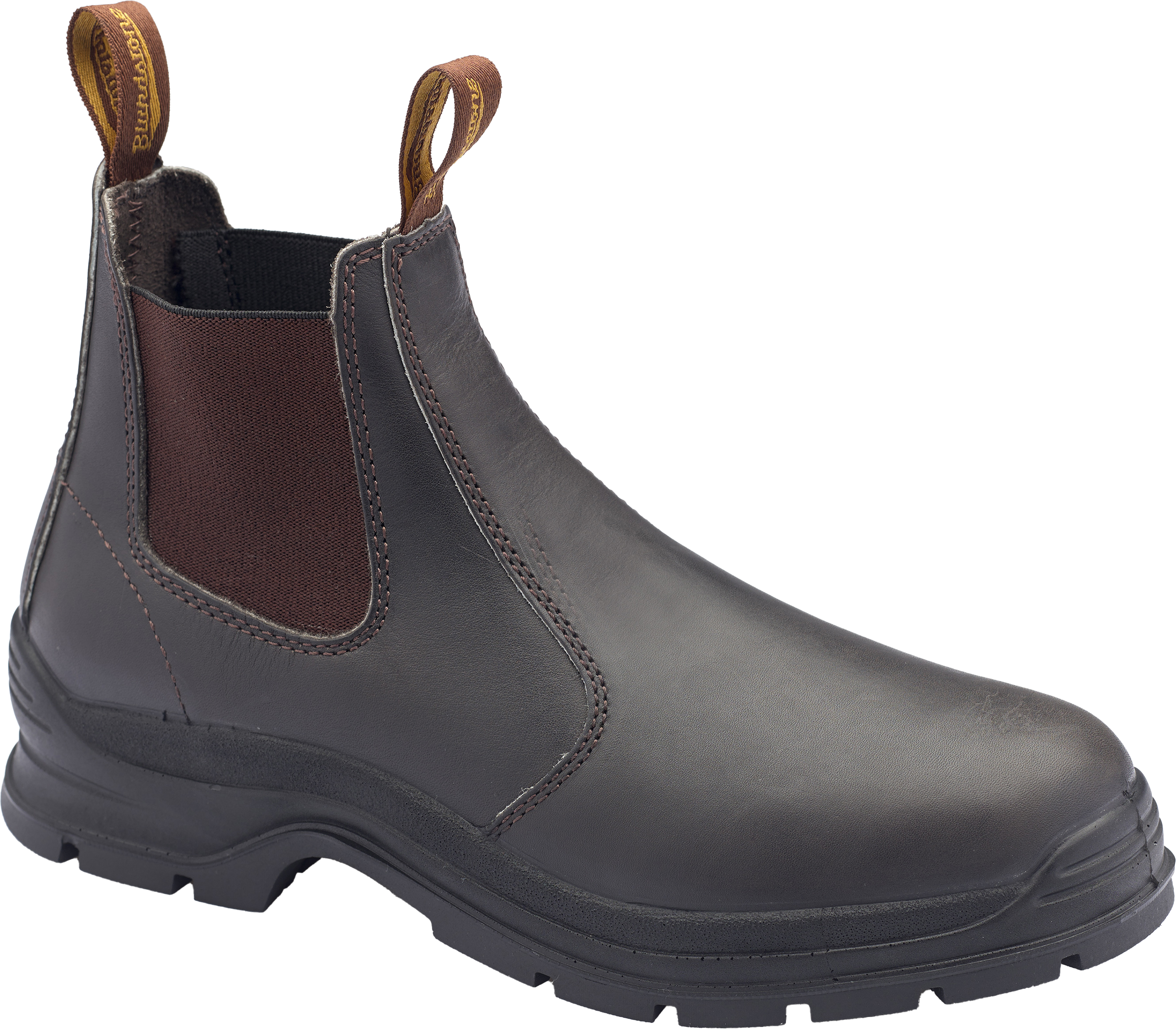 Blundstone Unisex 400 Chelsea Work Boots Brown