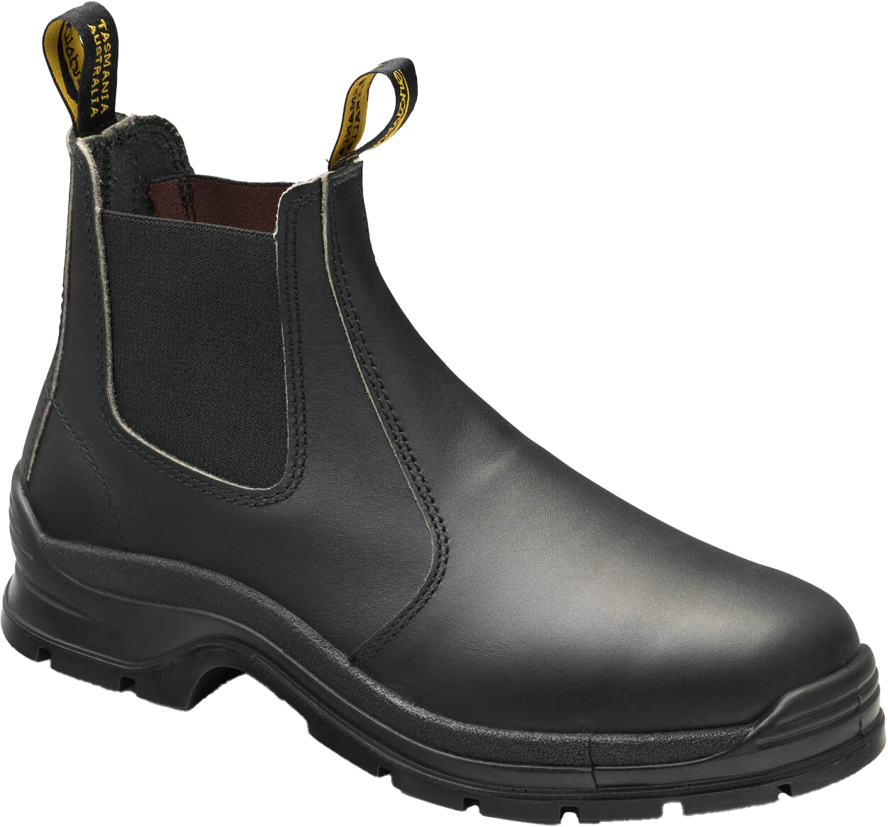 Blundstone Unisex 406 Chelsea Work Boots Black