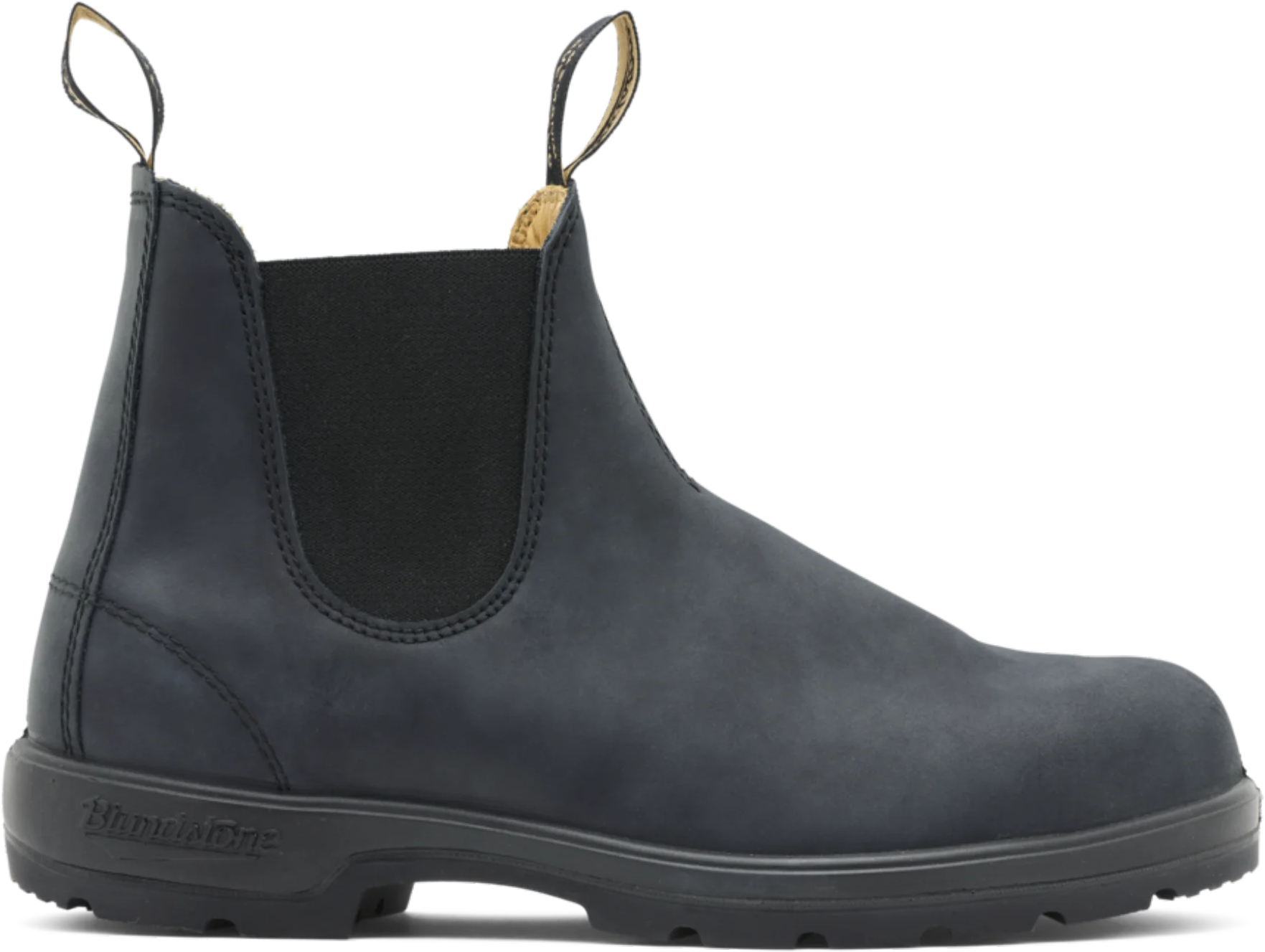 Blundstone Unisex Casual Chelsea Boots #587 Rustic Black