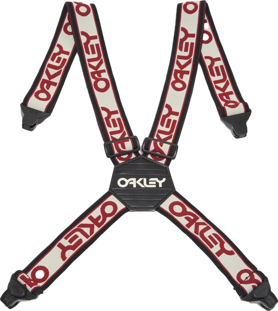 Oakley Factory Suspenders Arctic White/iron Red