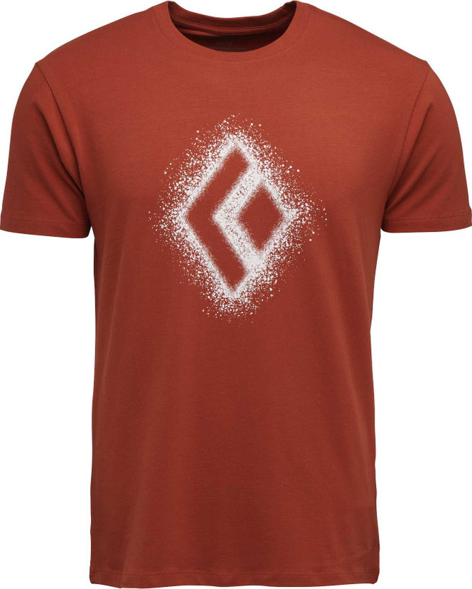 Black Diamond Men’s Chalked Up 2.0 SS Tee Burnt Sienna