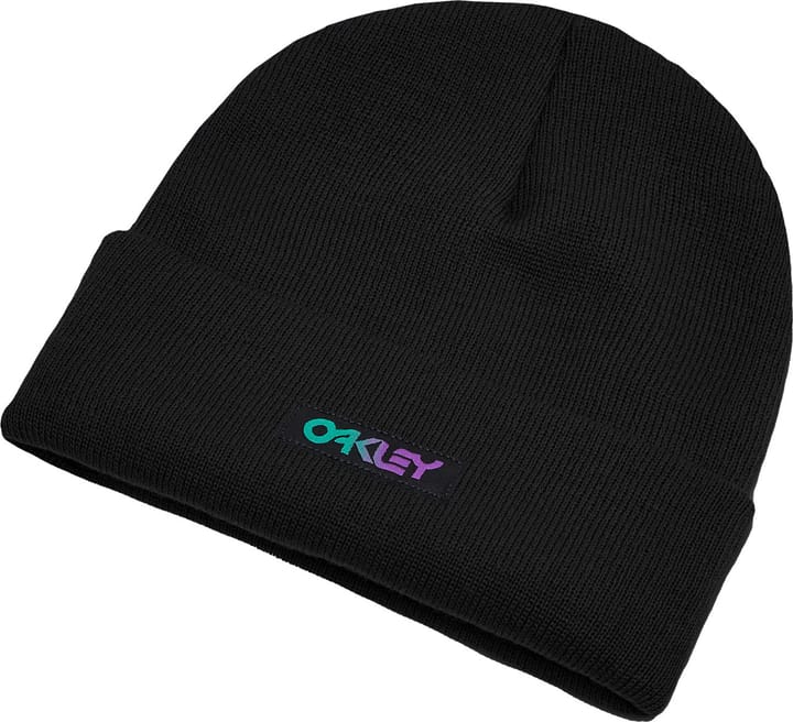 Oakley B1B Gradient Patch Beanie Blackout Oakley