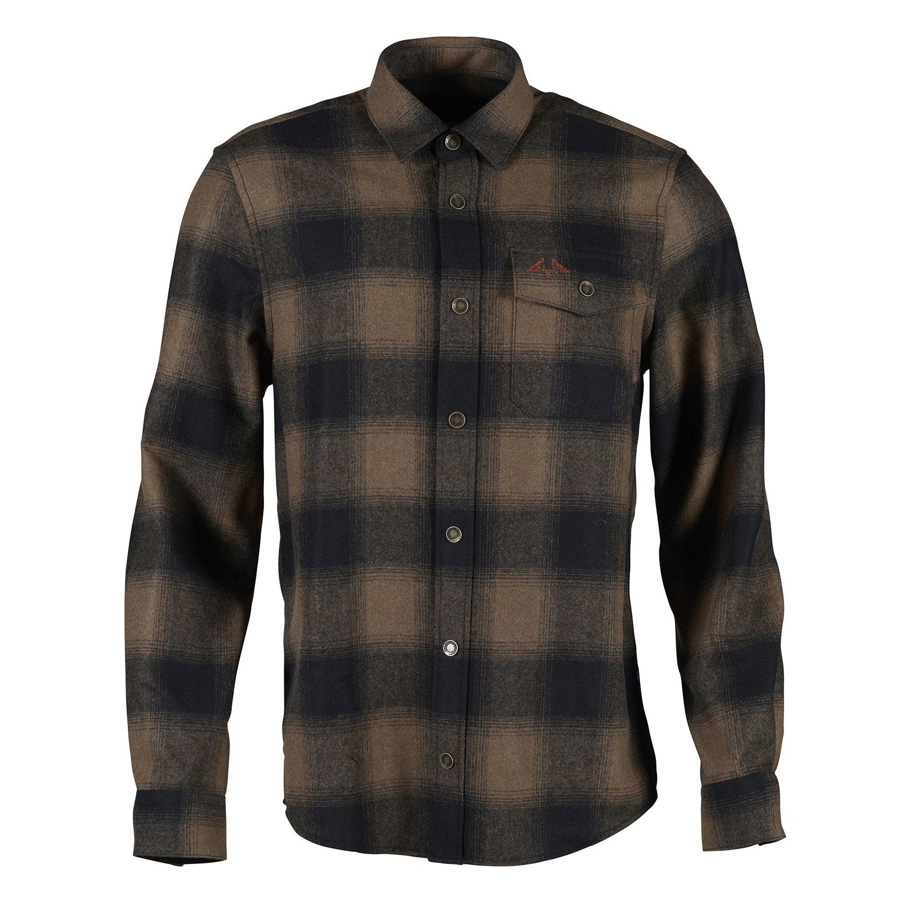 Swedteam Men’s Lynx Wool Shirt Dark Sand